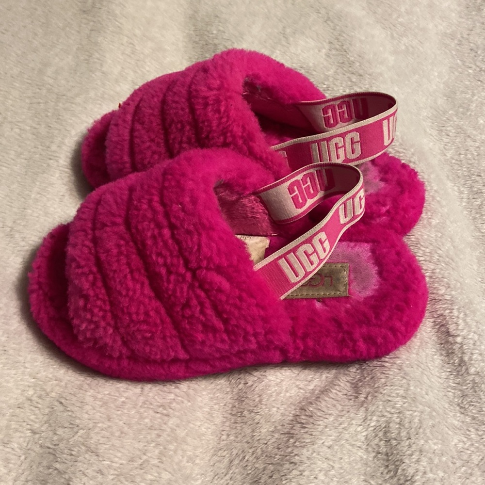 Girls Ugg Slides - Picture 2 of 7